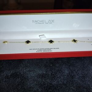Rachel Zoe Gold and Black Bracelet (Free Shipping)